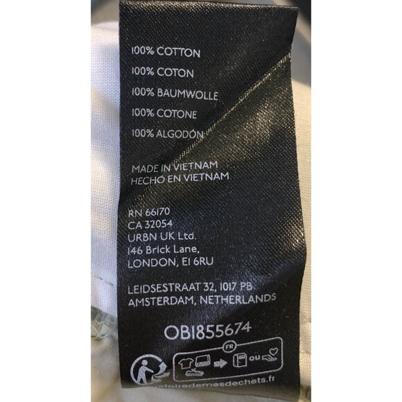 Urban Outfitters Silence + Noise Womens Cargo Pant Medium Large Sage Green New - Picture 7 of 7